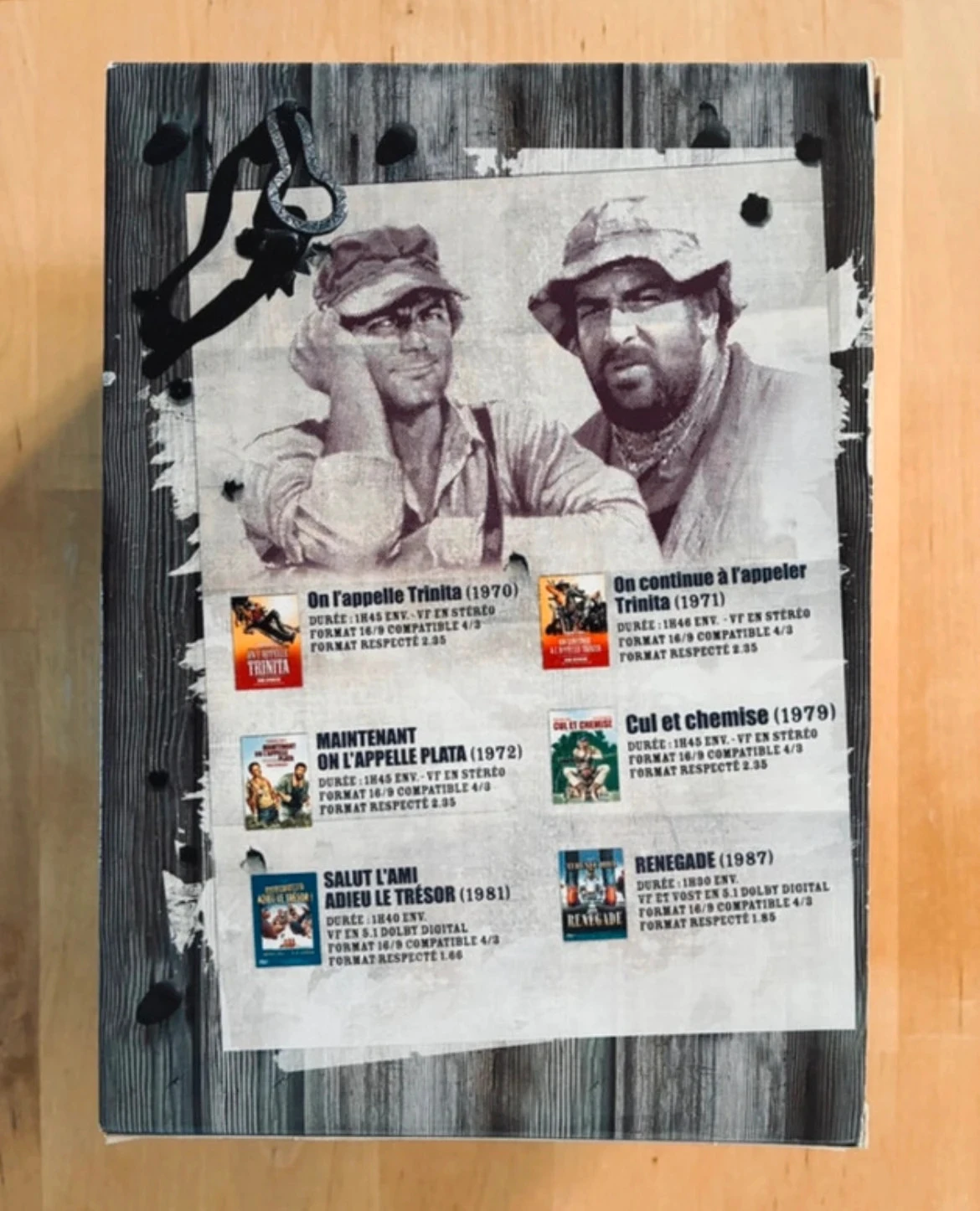 Coffret 6 DVD Terence Hill et Bud Spencer. – photo 2